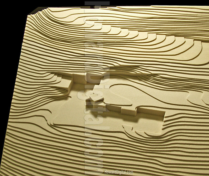 Contour Site Models San Salvador Contour Site Model