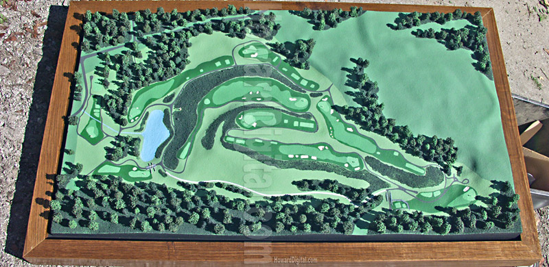 Golf Course Models - Hill Top Golf Course Model - Location Model-05
