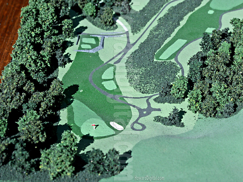 Golf Course Models - Hill Top Golf Course Model - Location Model-06