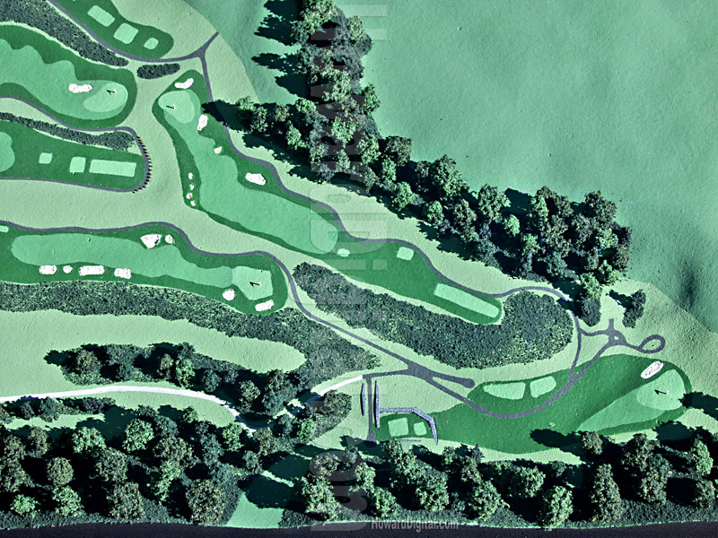 Golf Course Models - Hill Top Golf Course Model - Location Model-07