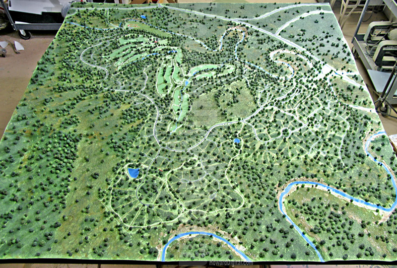 Golf Course Models - Spanish Oaks Golf Course Model - Location Model-02