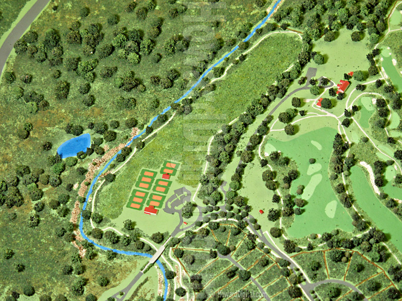 Golf Course Models - Spanish Oaks Golf Course Model - Location Model-03