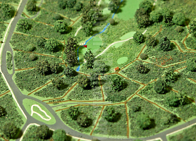 Golf Course Models - Spanish Oaks Golf Course Model - Location Model-04