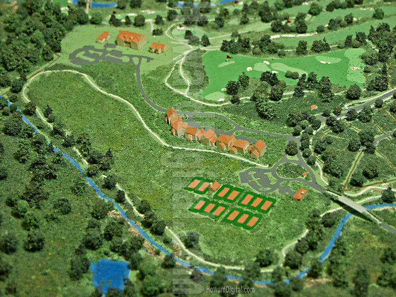 Golf Course Models - Spanish Oaks Golf Course Model - Location Model-06