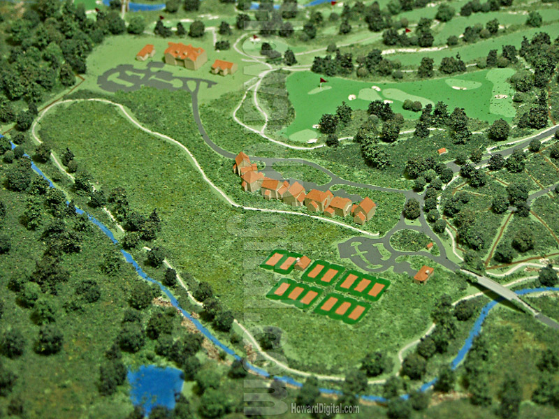 Golf Course Models - Spanish Oaks Golf Course Model - Location Model-06