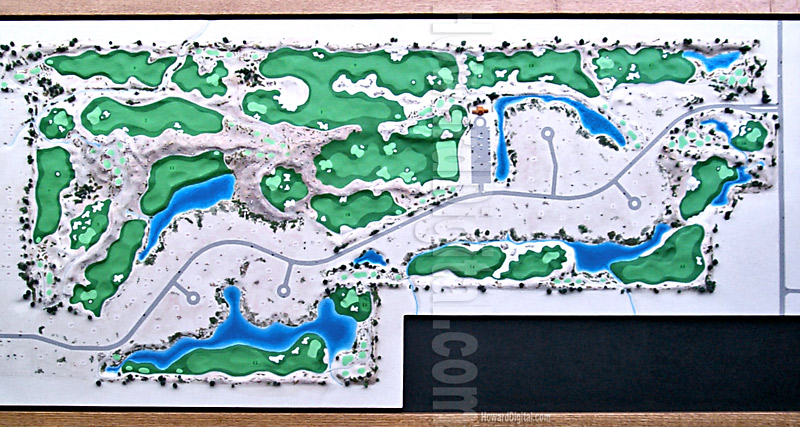 Golf Course Models - Sylvania Challenge Golf Course Model - Location Model-01