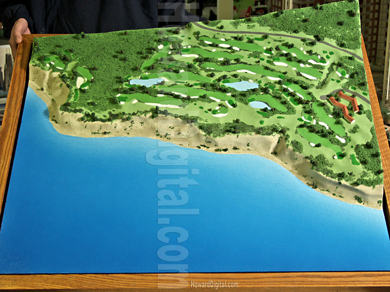 Golf Course Models - Trump National Golf Club - Golf Course Model - Los Angeles, California, CA Model-02