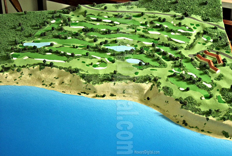 Golf Course Models - Trump National Golf Club - Golf Course Model - Los Angeles, California, CA Model-08