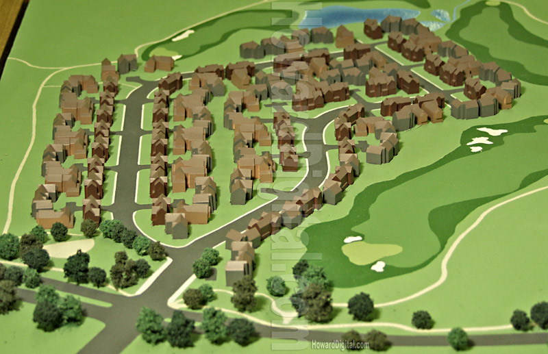 Golf Course Models - Vista Ridge Golf Course Model - Location Model-03