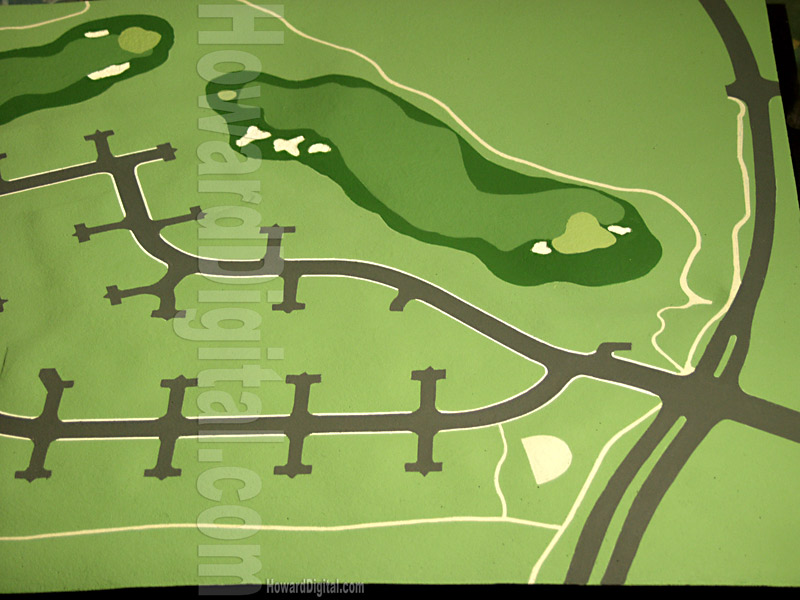 Golf Course Models - Vista Ridge Golf Course Model - Location Model-08