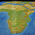 Physical Map of Africa