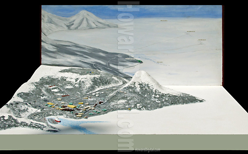 Landform Models - McMurdo Station Model - Antarctica