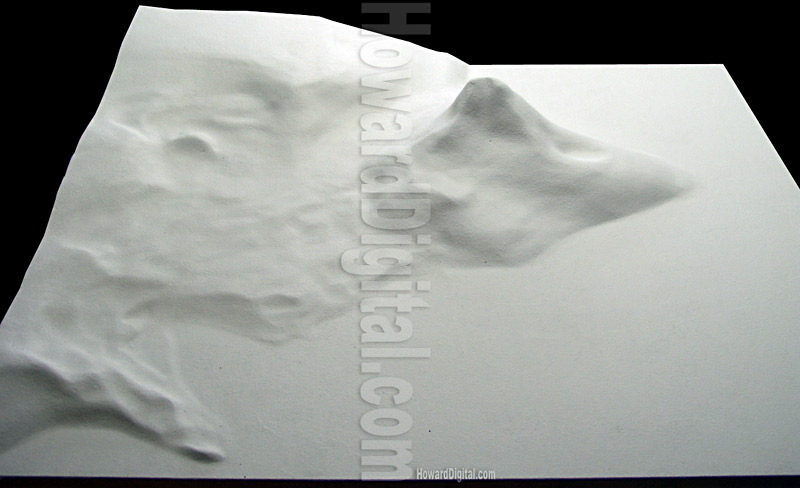 Landform Models - McMurdo Station Model - Antartica