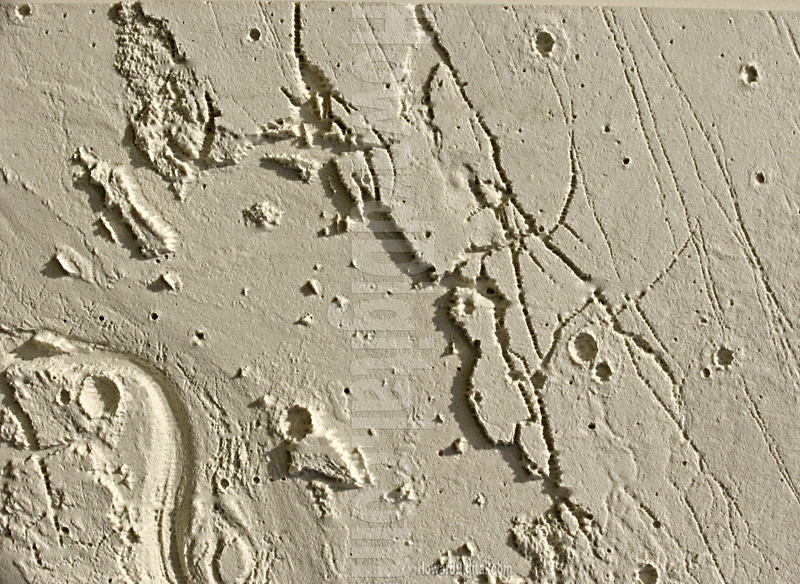 Relief Maps - Kasei Valles Model - Kasei Valles Model-05