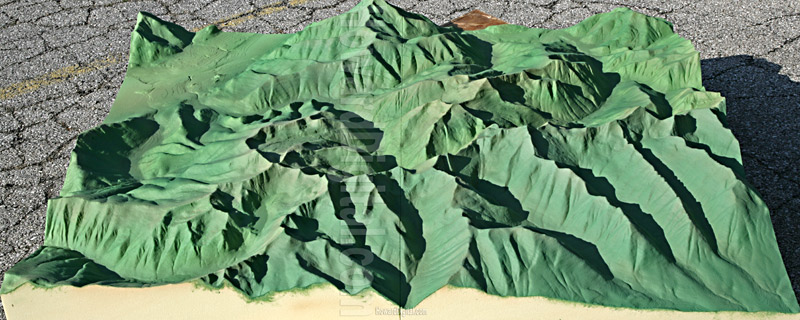 Mountain Landform - Landform Models - Rock Creek, Montana, MT