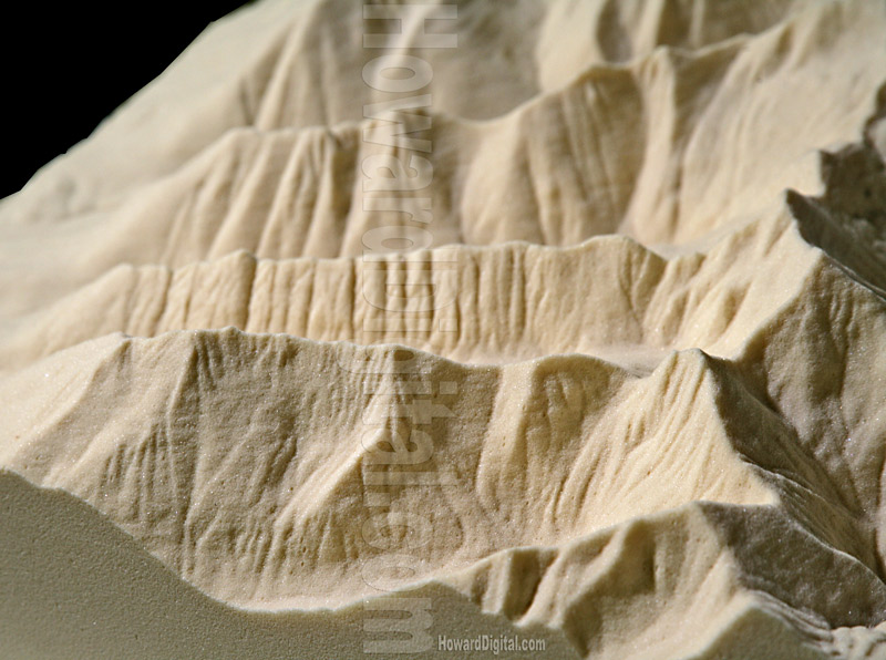 Montana Scale Model - Landform Models - Rock Creek, Montana, MT