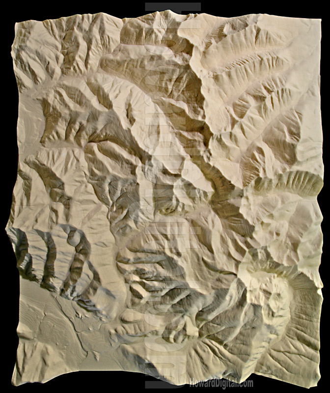 MT Model - Landform Models - Rock Creek, Montana, MT