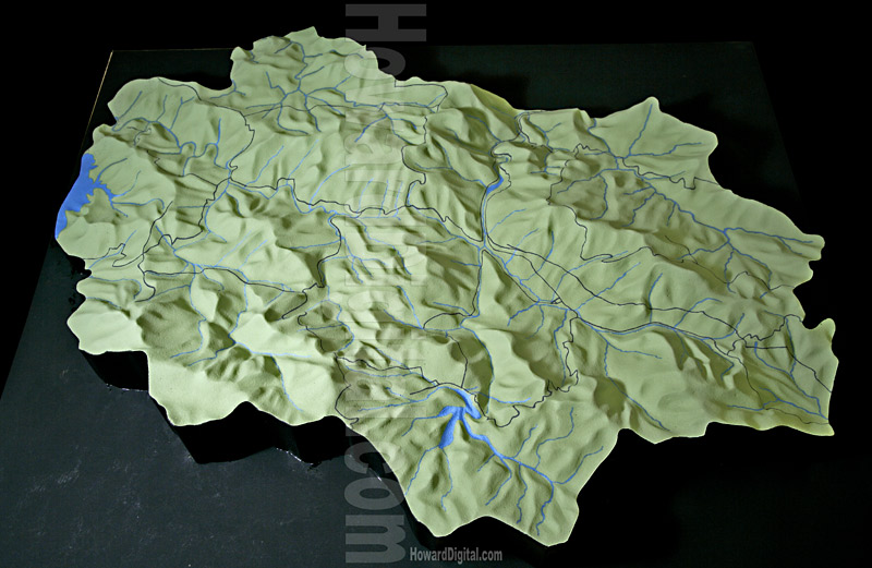 Landform Models - Puerto Rico Condaria Model - Puerto Rico Condaria