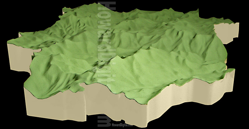 Landform Models - Puerto Rico Condaria Model - Puerto Rico Condaria