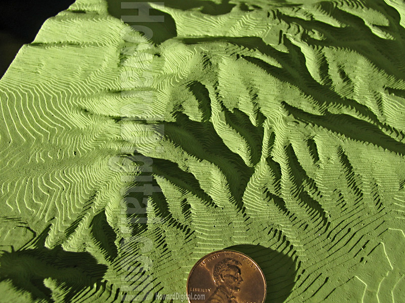 Landform Models - Truckee River Model - Truckee, Nevada, NV