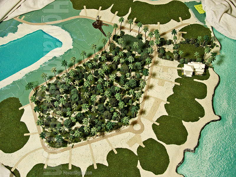 Little Harbour Bahama Islands Map Model