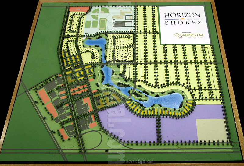 Landscape Models - Horizon Shores Landscape Model - Moorhead, Minnesota, MN Model-01