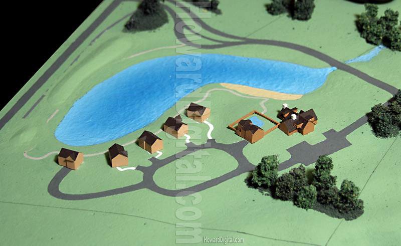 Landscape Models - River Ranch Landscape Model - Mc Call, Idaho, ID Model-06