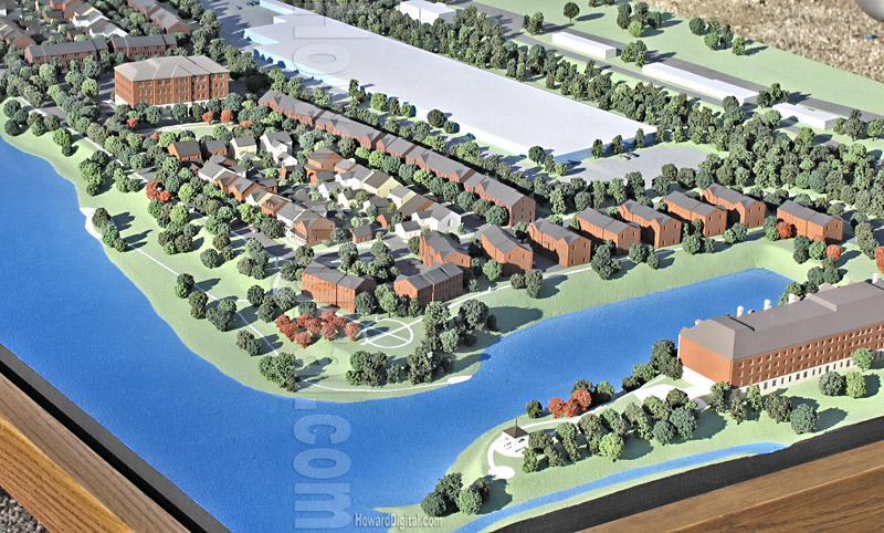 Landscape Models - Chapel Harbor at the Water Landscape Model - Ohara Township, Pennsylvania, PA Model-02