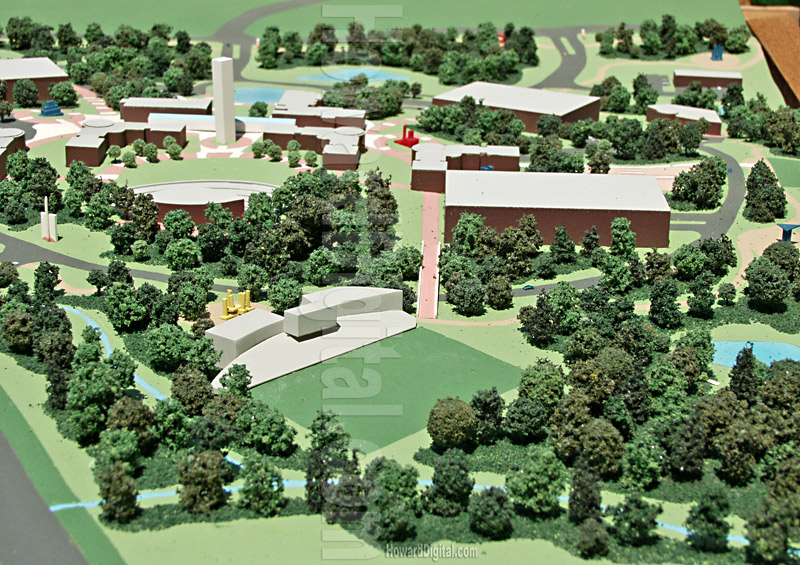 Landscape Models - Tyler College Landscape Model - Midlothian, Virginia, VA Model-02