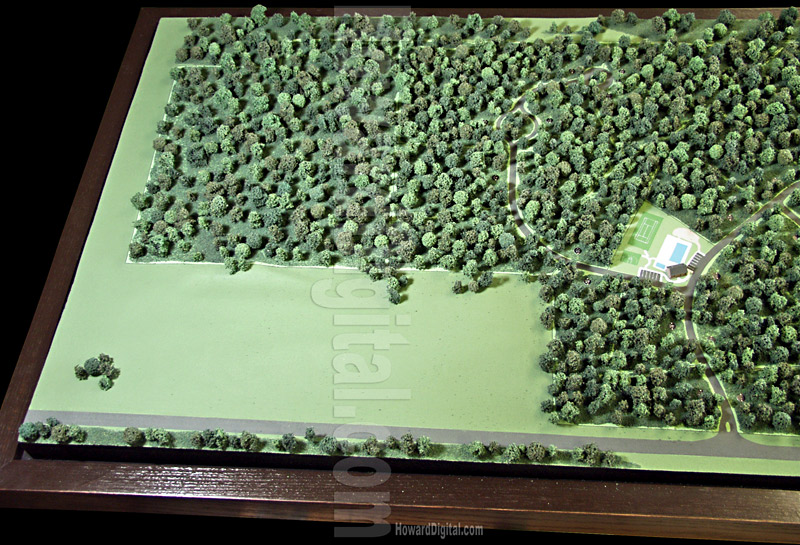 Landscape Models - Woodman Center for Camping and Education Landscape Model - Madison, Wisconsin, WI Model-03