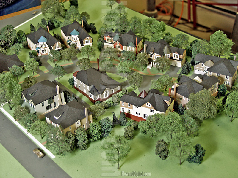 Landscape Models - Woodmont Landscape Model - Arlington, Virginia, VA Model-02