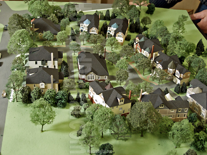 Landscape Models - Woodmont Landscape Model - Arlington, Virginia, VA Model-03