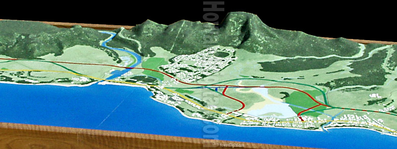 Relief Maps - Hawaii Highway Model - Hawaii Highway