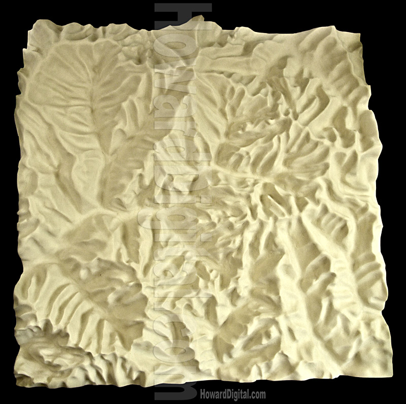 Relief Maps - OUK Relief Map - O.U.K Model-04