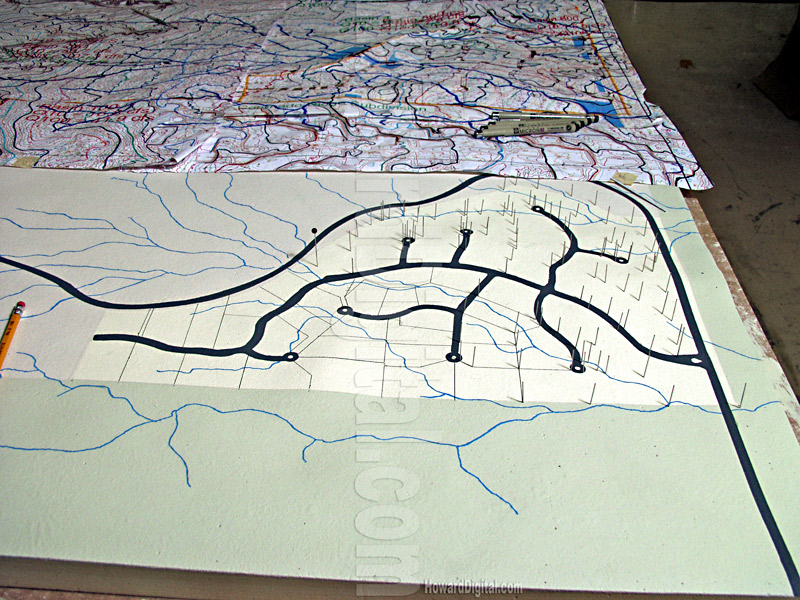 Relief Maps - Pichacho Mountain Relief Map - Dona Ana County, New Mexico Model-04