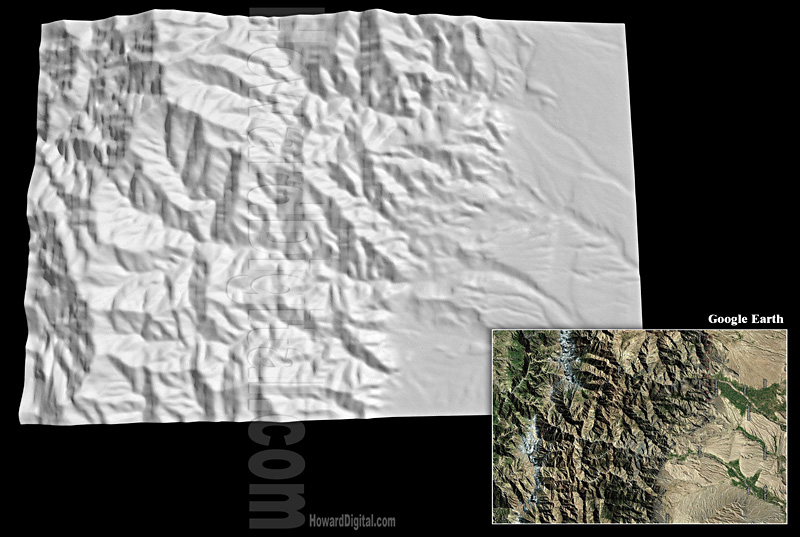 Afghanistan Terrain Models