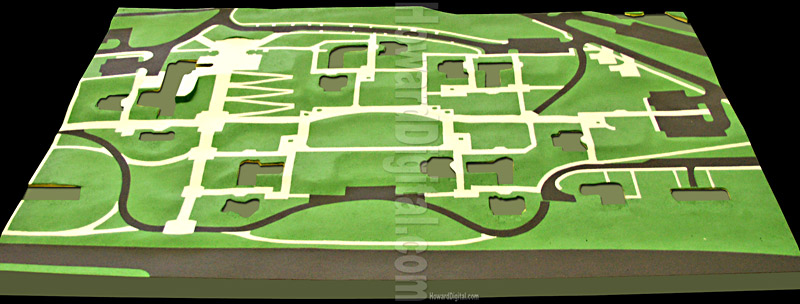 College Site Model, Site Models - Eastview Terrace Site Model - State College, Pennsylvania, PA Model 02