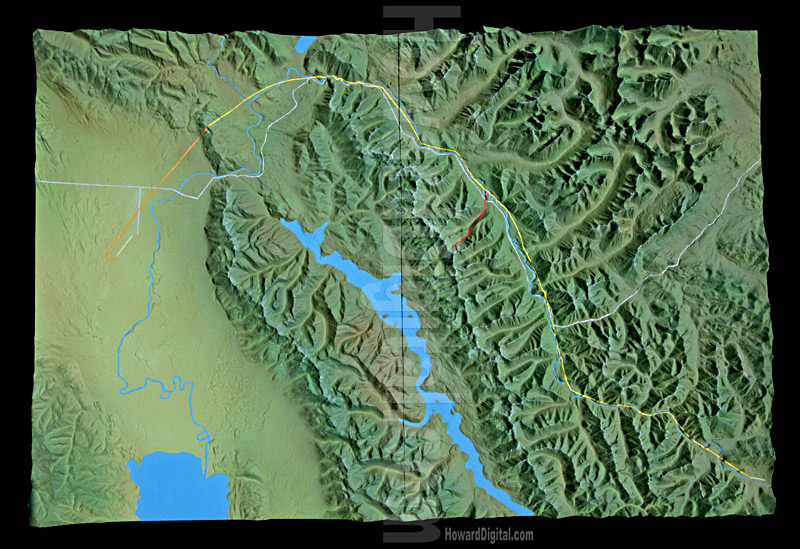 Montana Site Model - Montana Crash Site Model - Montana, MT Model 01