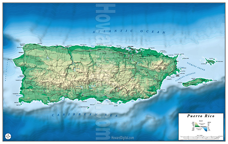 Rincon Map - Site Models - Puerto Rico Site Model - Puerto Rico, PR