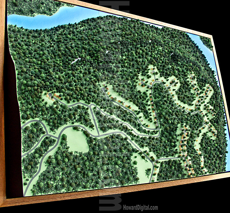 Roaring River - Site Models - Roaring River State Park Site Model - Cassville, Missouri, MO