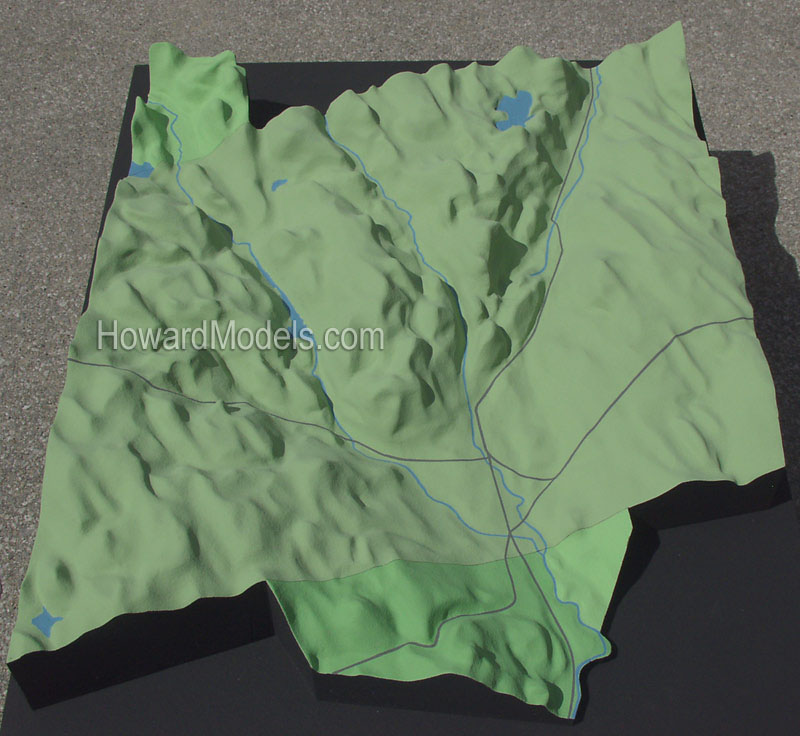 Connecticut Site Models - Torrington Site Model - Torrington, Connecticut, CT Model 01