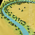 Model Terrain Map