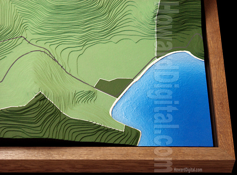 Maho Bay Topographic Model - Maho Bay Topographic Model - Maho Bay, St John, US Virgin Island