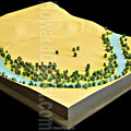 Architectural Topography Model