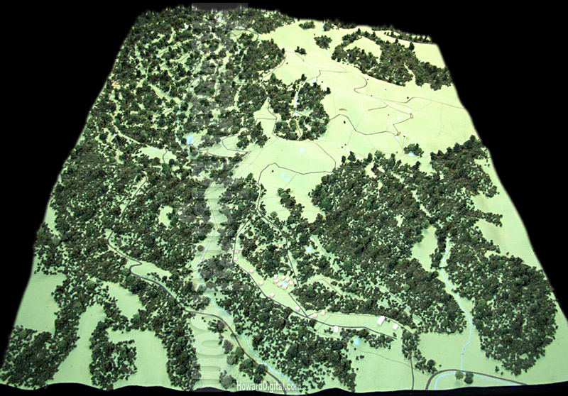 Topography Models - Walnut Springs Mountain Topography Model - Location Model-02