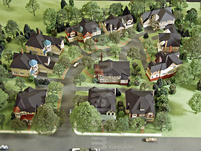 Topography Model - Woodmont Topography Models - Arlington, Virginia, VA Model-06