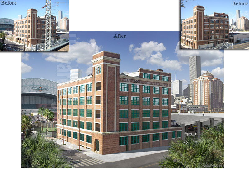 3D Rendering - City View Lofts - Houston Texas TX - Reuther Investments, Inc.