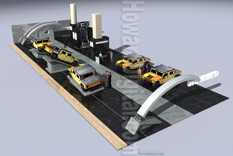Renderings Architecture Hummer Detroit Auto Show