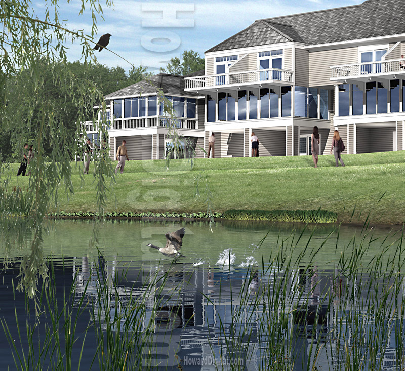 Architectural Rendering - Bayville Shores Resort -  Selbyville, Delaware DE