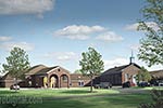 Church Addition rendering